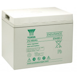Batteria YUASA piombo EN480-2 2V 480Ah