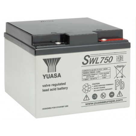Batteria YUASA SWL750 12V - 24,4Ah
