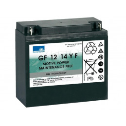 Batteria EXIDE Sonnenschein 12V - 14,0Ah - Dryfit A500C - G5 - GF12014
