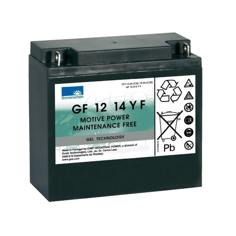 Batteria EXIDE Sonnenschein 12V - 14,0Ah - Dryfit A500C - G5 - GF12014