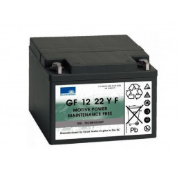 Batteria EXIDE Sonnenschein 12V - 22,0Ah - Dryfit A500C - G5 - GF12022