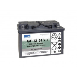 EXIDE SBatteria EXIDE Sonnenschein 12V - 50,0Ah - Dryfit A500C - B Aut