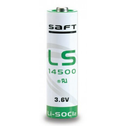 Pila litio SAFT LS14500 - AA 3,6V - 2,6Ah