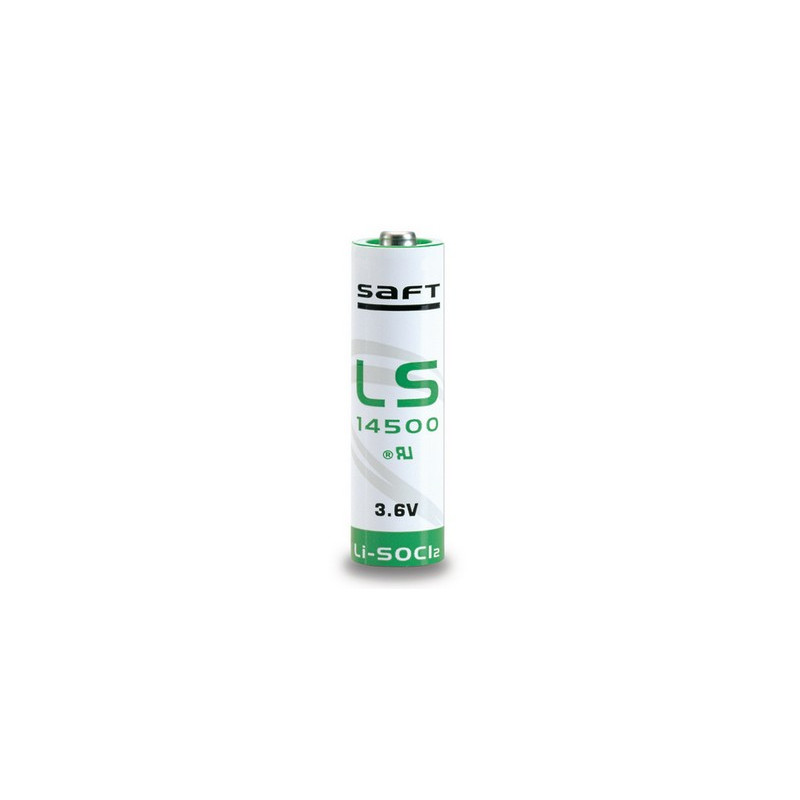 Pila litio SAFT LS14500 - AA 3,6V - 2,6Ah