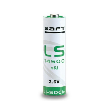 Pila litio SAFT LS14500 - AA 3,6V - 2,6Ah