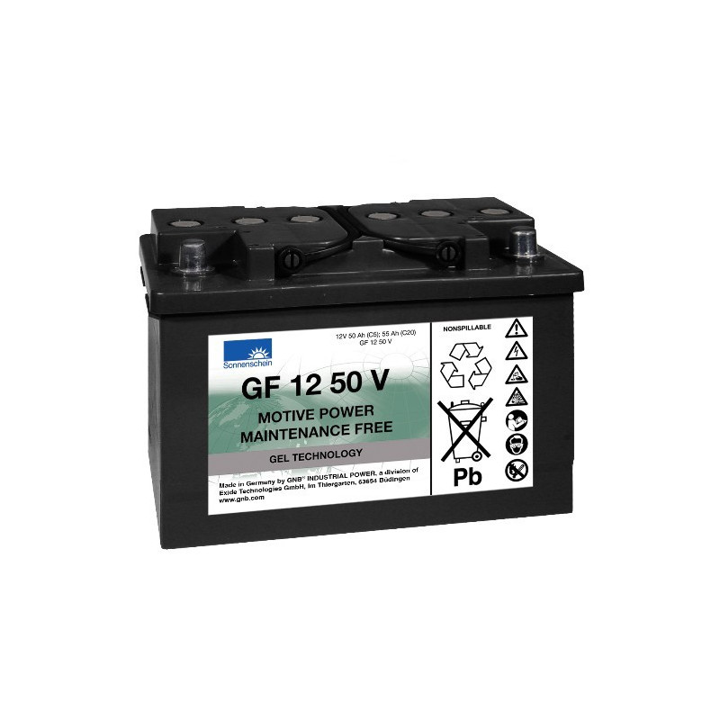 EXIDE 12v - 50Ah - GF12050V
