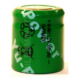 Accumulatore YUASA - 1/3 AA - 1.2V - 300 mAh