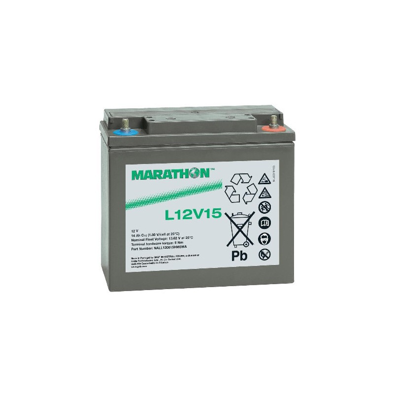 Batteria EXIDE Marathon12V - 14 Ah - Long Life - L12V15