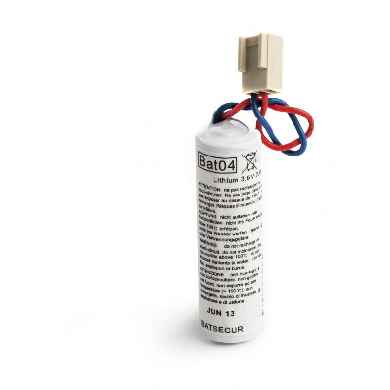 Pile Batterie Alarme BATLI04 - 3,6V - 2,0Ah - Compatibile DAITEM/LOGISTY