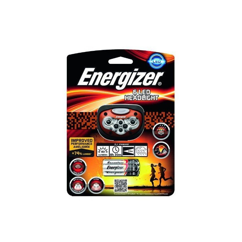 ENERGIZER Lampe Frontale LED Headlight 6