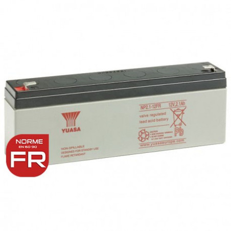 Batteria YUASA 12V - 2.1Ah - NP2.1-12FR - AGM