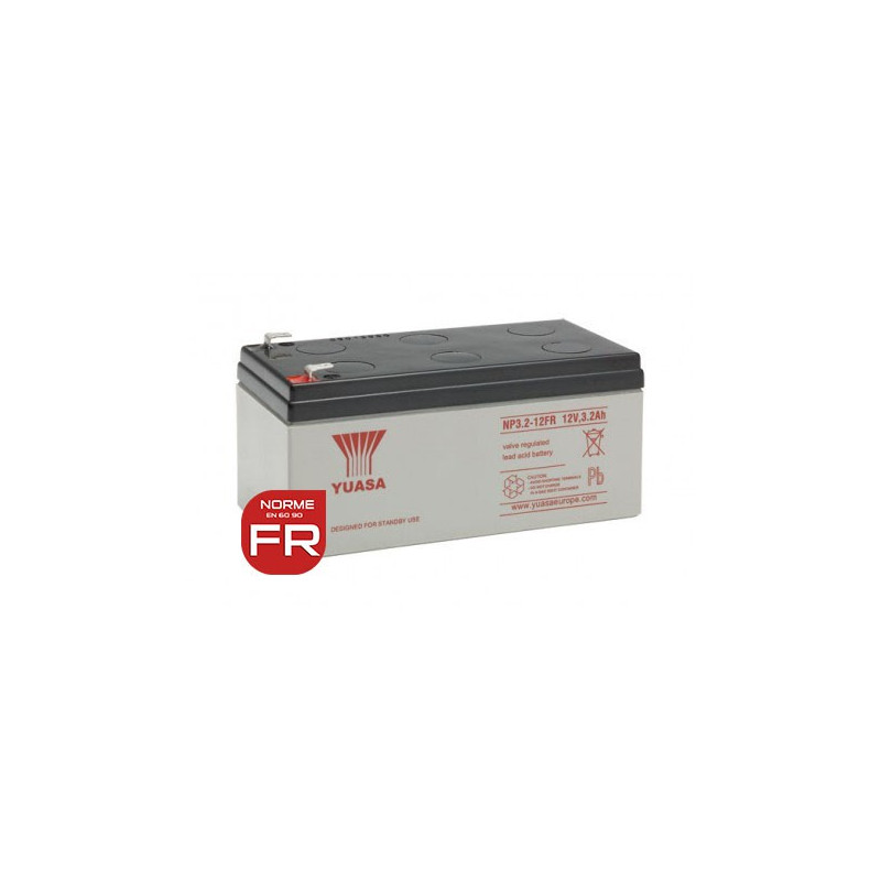 YUASA 12V - 3.2Ah  - NP3.2-12FR - AGM