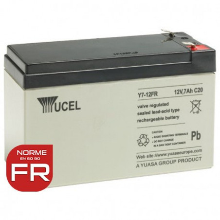 Batteria YUASA / YUCEL 12V - 7.0Ah - Y7-12FR - AGM