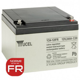 Batteria YUASA / YUCEL 12V - 24.0Ah  - Y24-12FR - AGM