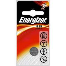 Pile a bottone BR1225 - ENERGIZER - Temperatura elevata-Litio -3V