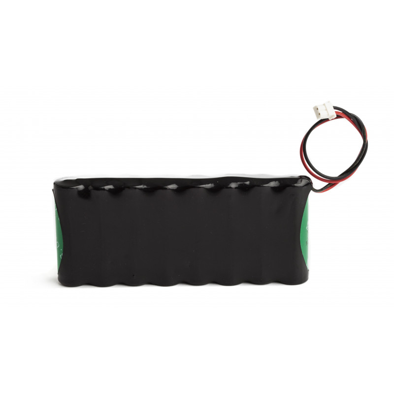 Batterie Allarme Compatibile VISONIC - AA - 9.6V - 1800mAh + Connettor