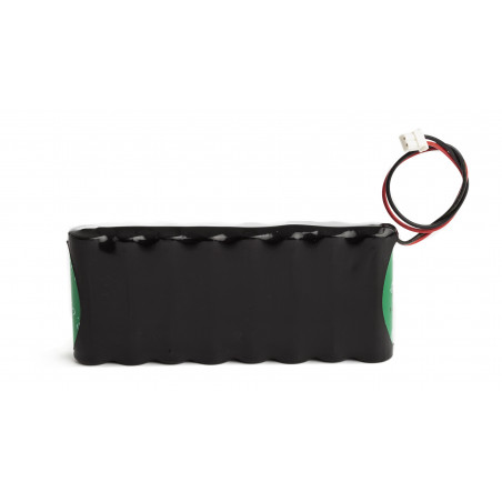 Batterie Allarme Compatibile VISONIC - AA - 9.6V - 1800mAh + Connettor