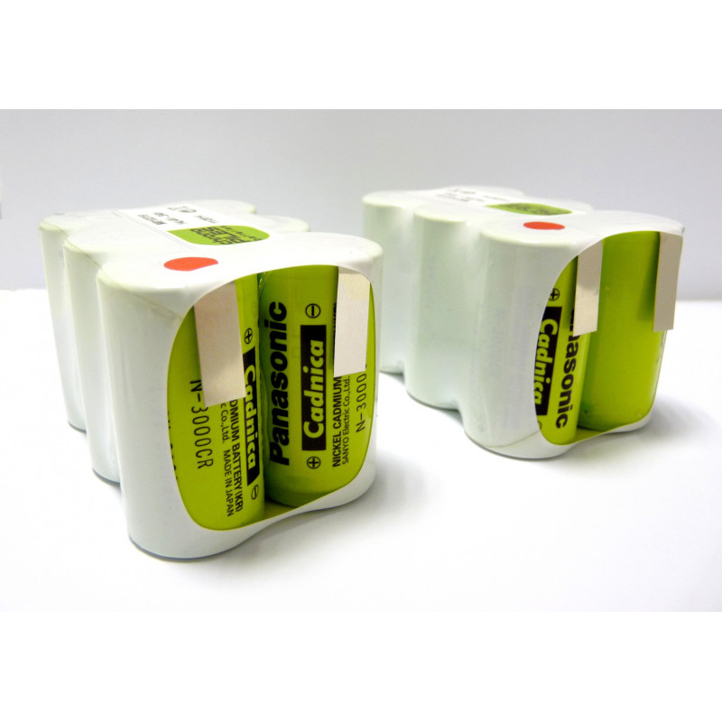 Pacchetto Batterie NiCd 2 X 7.2V - 3000mAh - Legatrice PELLENC AP25