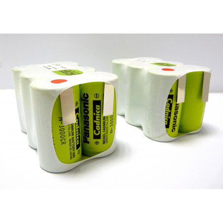 Pacchetto Batterie NiCd 2 X 7.2V - 3000mAh - Legatrice PELLENC AP25