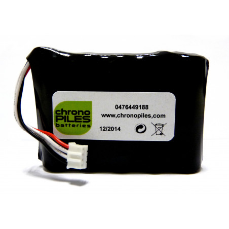 Pacco Batterie Ni-Mh 6.0V 1.7Ah + Connettore – AGILIA