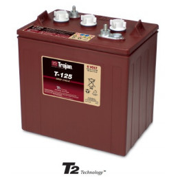 Batteria TROJAN 6V - 240Ah - T125 ex CR235 - DEEP CICLO ACIDO