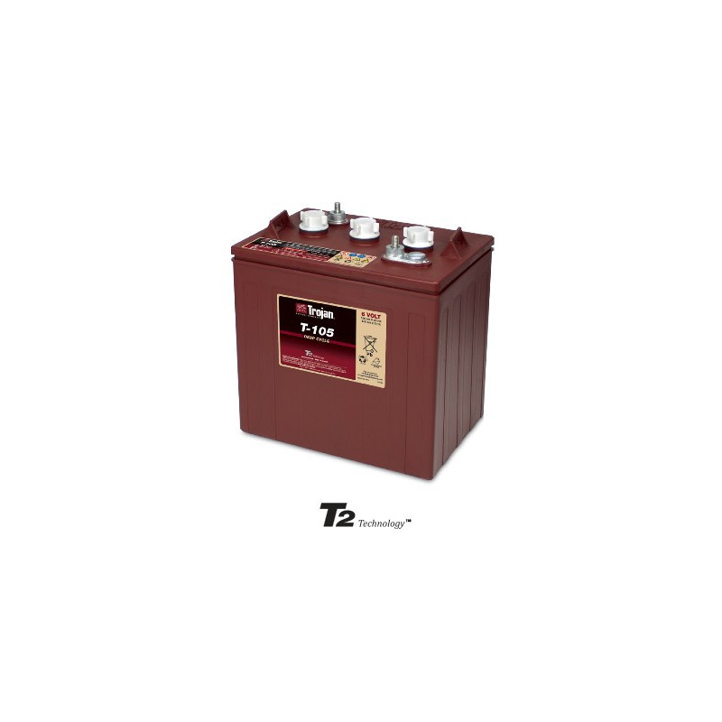 Batteria TROJAN 6V - 225Ah - T105 ex CR225 - DEEP Ciclo ACIDO
