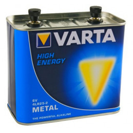 Pila Alcalina  4LR25-2 - 6V Porto - Viiti Metallo