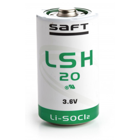 Pila litio SAFT LSH20 - D  - 3,6V - 13,0A