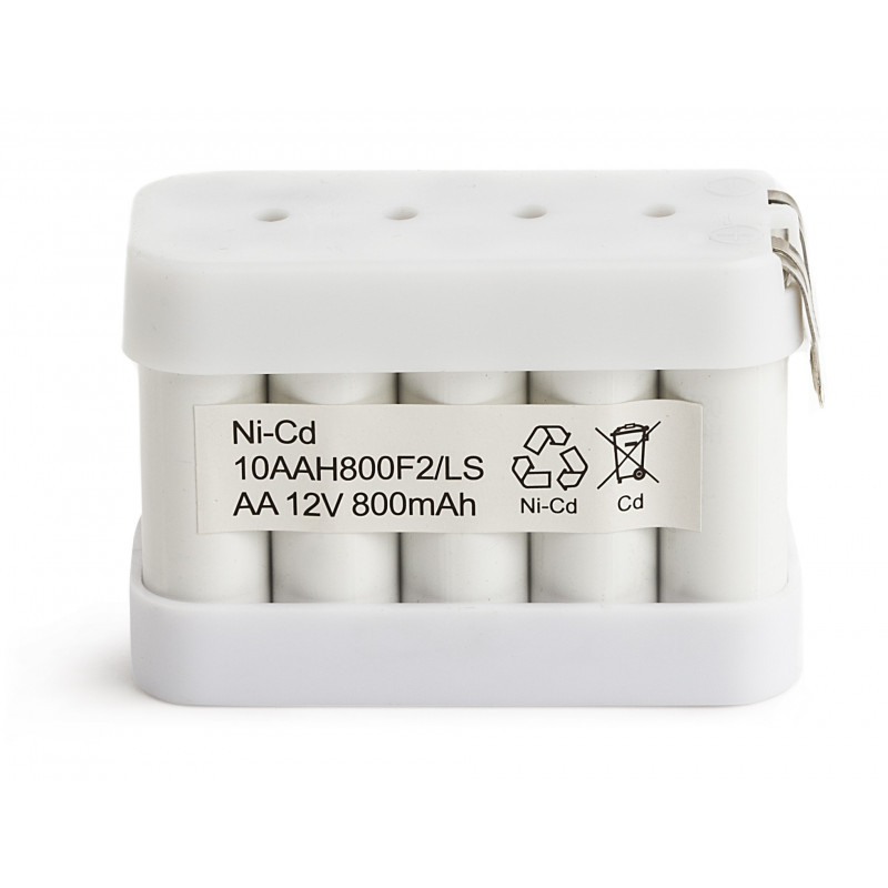 Pack Batterie NiMh – 12.0V – 0.8Ah – per illuminazione di emergenza