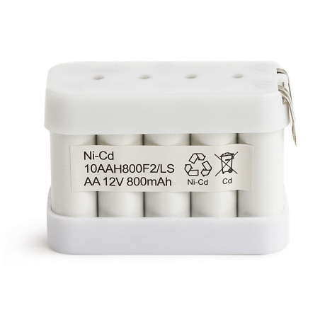 Pack Batterie NiMh – 12.0V – 0.8Ah – per illuminazione di emergenza