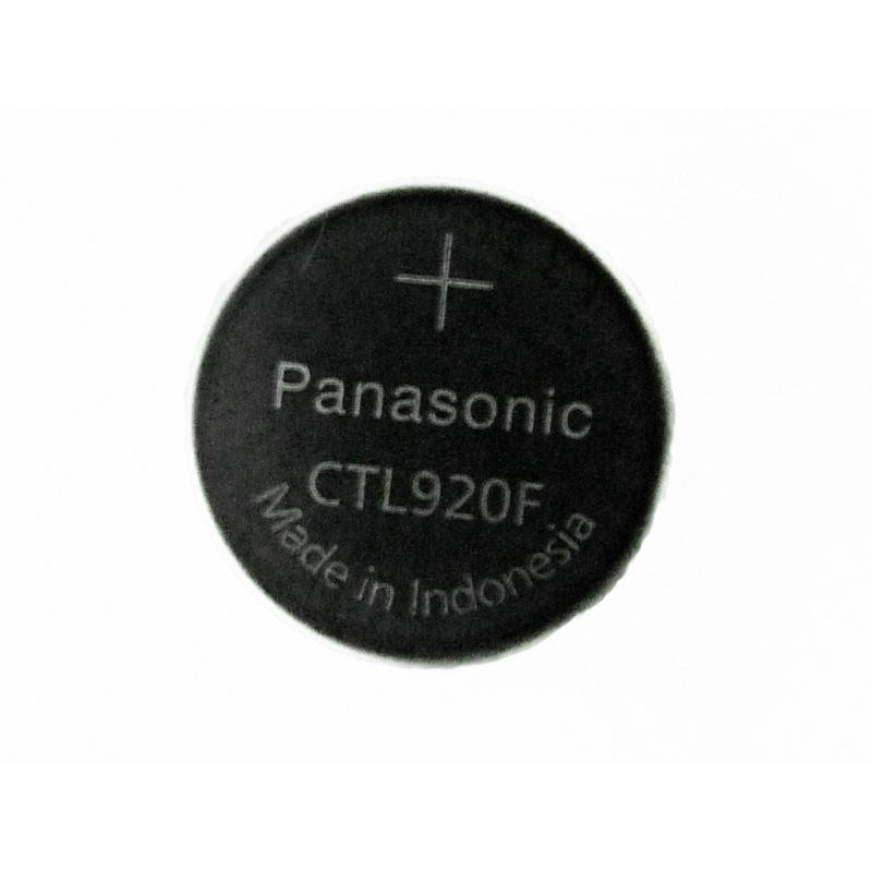 Pila bottone - CTL920F PANASONIC ricaricabile per orologi solari