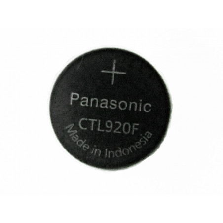 Pila bottone - CTL920F PANASONIC ricaricabile per orologi solari - Litio-ion - 2.3V