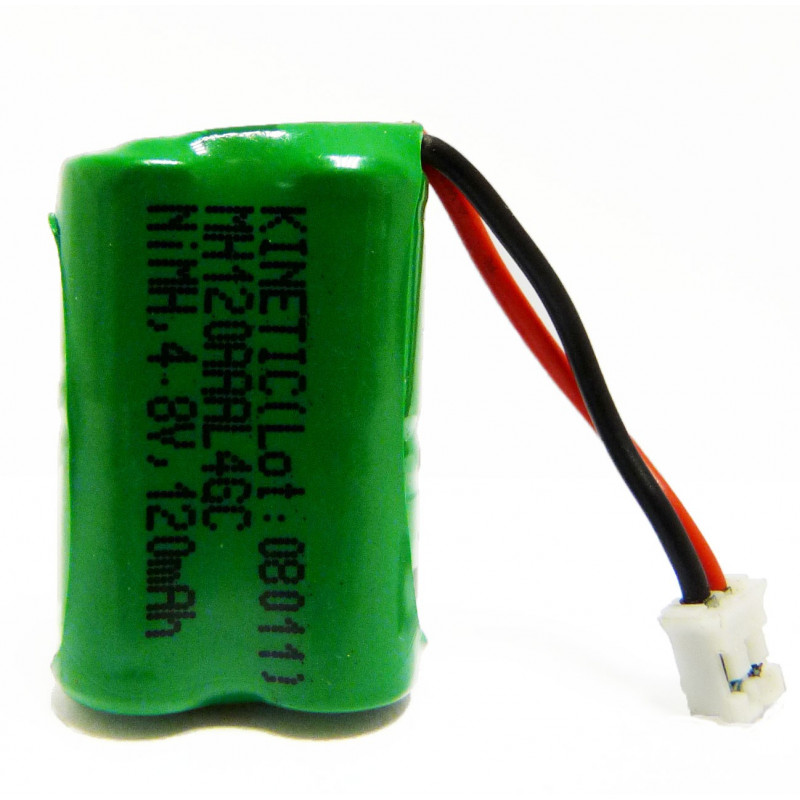 PACK Bat. NiMh 4.8V - 160mAh - Kinetic SD 400 - Trainer 400 / 500 - SDT 30 - MH120AAAL4GC PACK Bat. NiMh 4.8V - 160mAh - Kinetic SD 400 - Trainer 400 / 500 - SDT 30 - MH120AAAL4GC