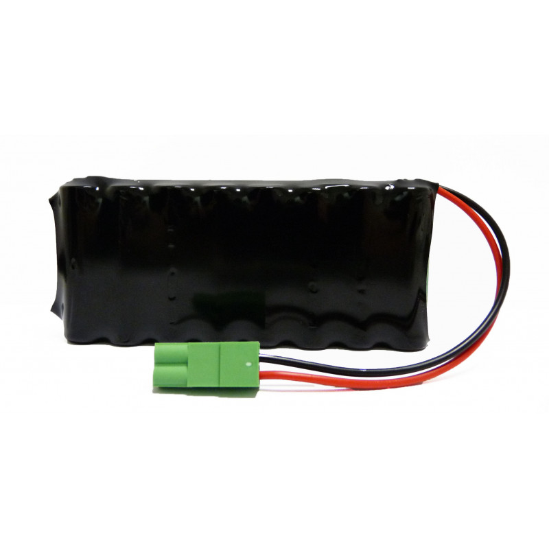 Pacco Batterie NiMh 9.6V - 800mAh + uscita Connettore - 8N660 - Z