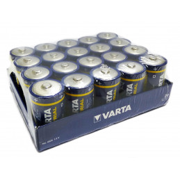 VARTA LR20 - D Industriale - UM1 - Blister da 20 pile