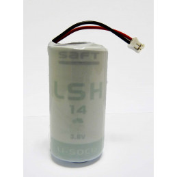 Pile Batterie Allarme Compatibile TALCO / DELTA DORE - 6LR20 Alcaline - 9V - 18Ah + connettore