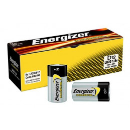 Pile ENERGIZER LR20 - D -  Industriale - UM1 - Scatola da 12