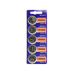 Blister da 5 Pile maxell Bottone litio - CR2032 Standard - BATLI09