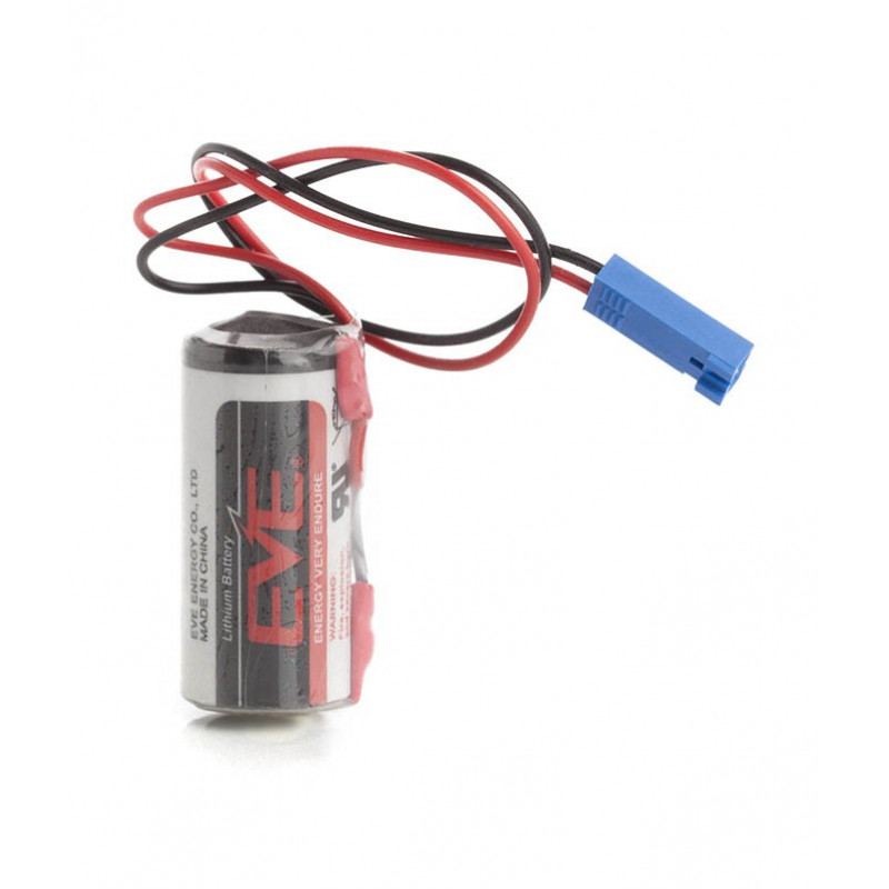 Pila Litio ER14335 - 2/3AA - 3,6V + Connettore SIEMENS & PIETROCUCCH.