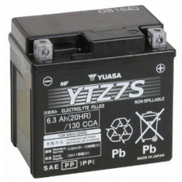 Batteria Moto - YUASA 12V / 6Ah - YTZ7S / GTZ7S