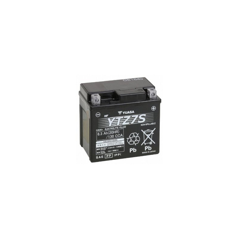 Batteria Moto - YUASA 12V / 6Ah - YTZ7S / GTZ7S