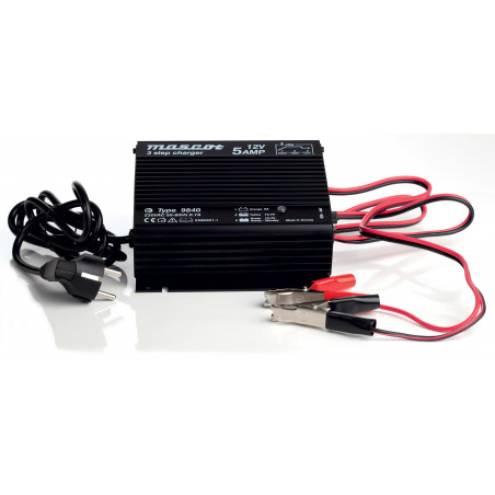 Caricatore PB PRO MASCOT  - 12V – 5Ah – 3 Steps – M 9840