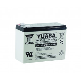 Batteria al piombo YUASA 12V - 10Ah - REC10-12 -  Cyclage