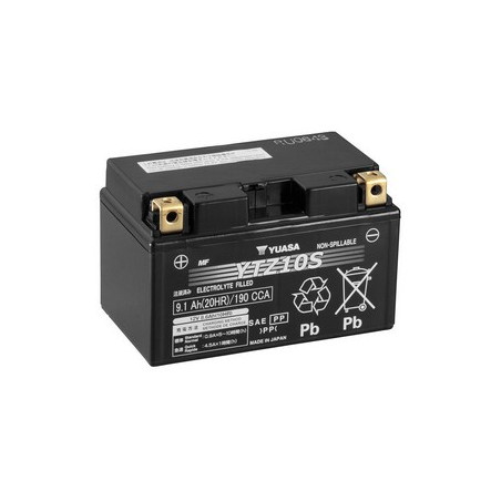 Batteria  moto YUASA - 12V - 8.6Ah - YTZ10S