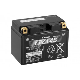 Batteria moto YUASA YTZ14S - Piombo- 12V - 11.2Ah