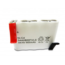 Batterie Compatibili NiCd 6V 600mAh - 5VTAA600 - 803982