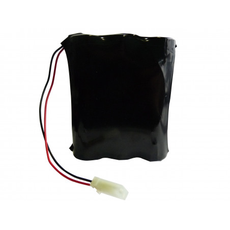 CHRONO Pile Batterie Allarme Compatible SILENTRON - 6LR20 Alcaline - 9V - 18Ah + connettore