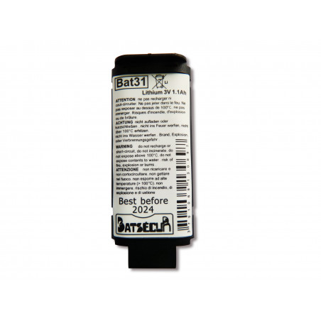 Pila Batteria DAITEM Compatibile per Antifurtii BATLI05 - 3,6V - 4,0A.