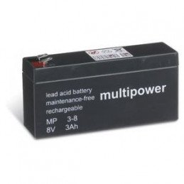 Batteria Multipower 8V - 3h - compatibile Dryfit A200 - A208/2.5 S