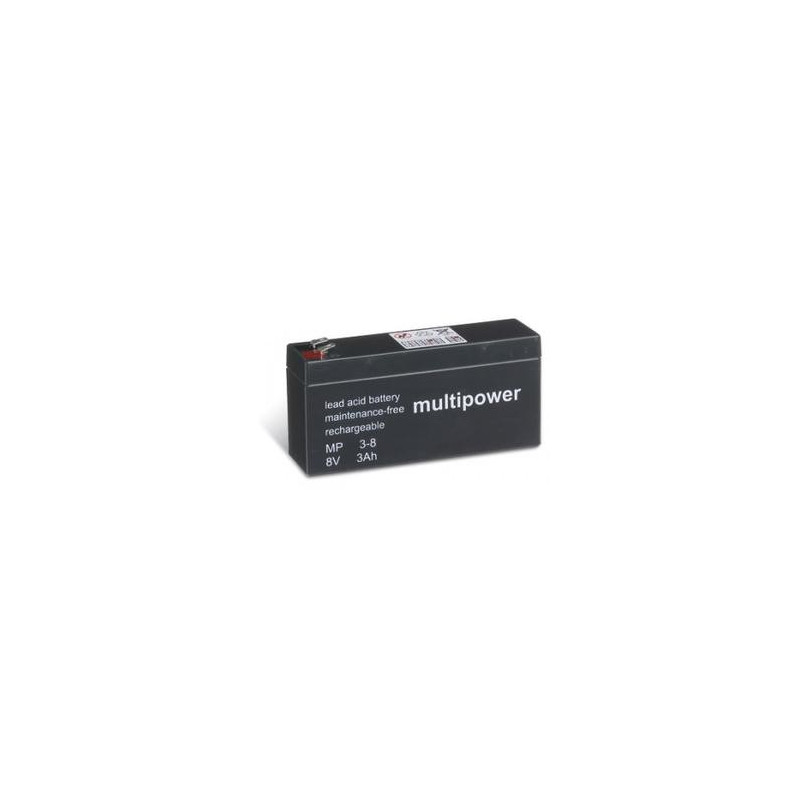 Batteria Multipower 8V - 3h - compatibile Dryfit A200 - A208/2.5 S